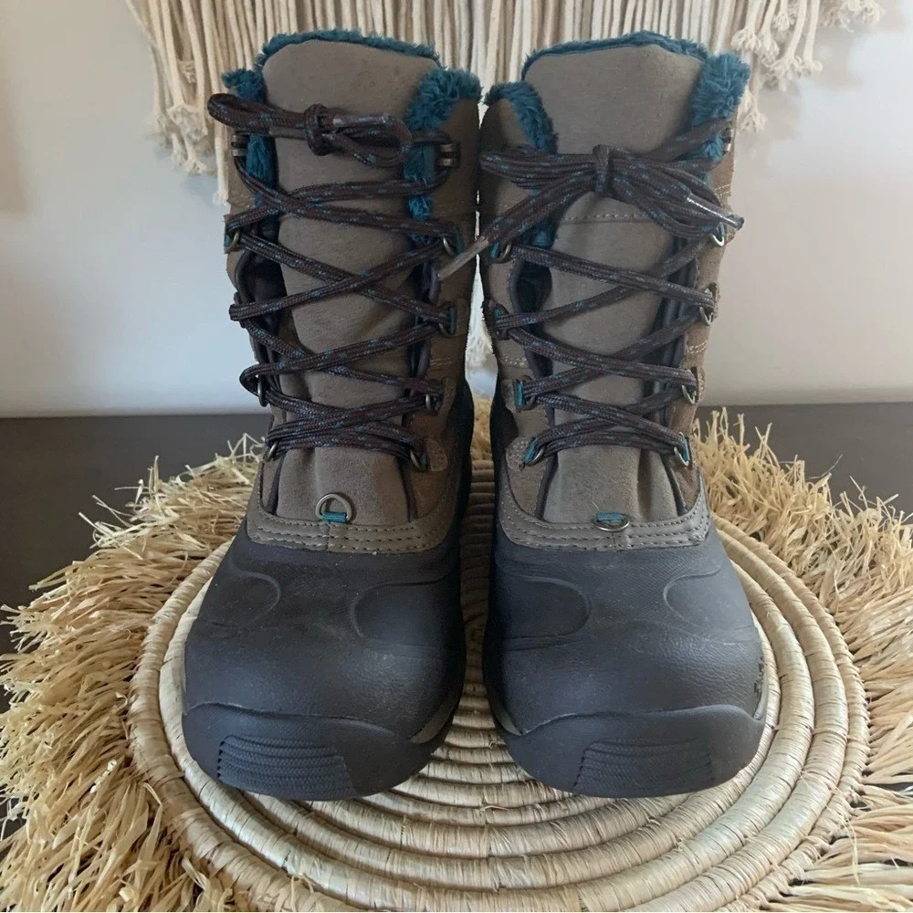 THE NORTH FACE Women's Chillkat III Waterproof Lace Up Winter Boots Size 6.5